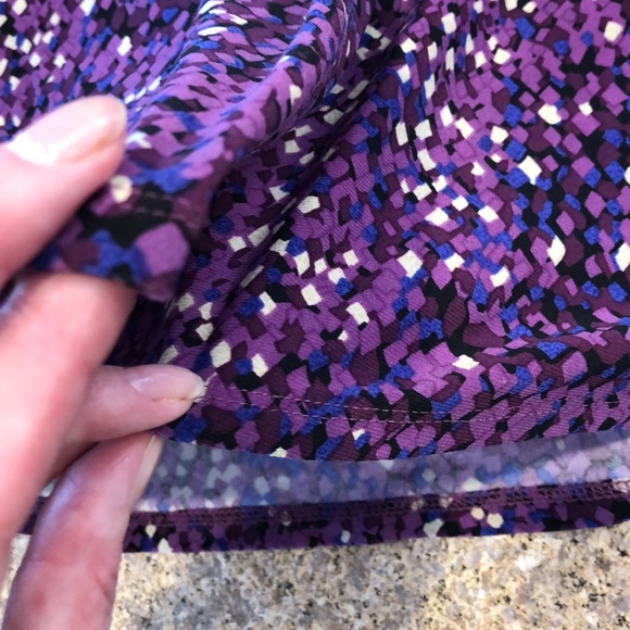 Chaps Purple Dress Women’s Size Small - Picture 6 of 11